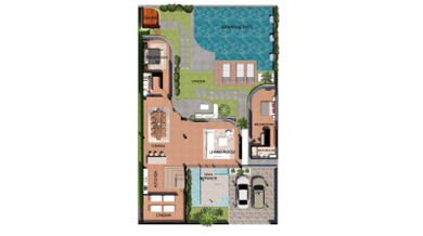“The Elements” 项目是 Alpha Group Global 在普吉岛推出的新型高端住宅别墅。每套别墅占地 400 平方米,建筑面积约 640 平方米,共两层,布局实用合理。包含 4–5 间带独立卫浴的卧室、开放式客厅、私人无边泳池、露台、家庭影院、健身房、蒸汽与干式桑拿。高天花板与大窗户引入充足自然光。别墅配备先进安防系统,保障居住安全。项目地理位置优越,靠近海滩、美食餐厅及商业配套。"The Elements" 在舒适性与空间利用之间达成良好平衡。 The Elements