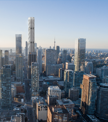 The One — Símbolo de altura, innovación y lujo en el corazón de Toronto
Concepto del proyecto
The One, desarrollado por Mizrahi Developments, redefine los estándares de la arquitectura de lujo en Canadá. Este impresionante rascacielos, ubicado en l The One