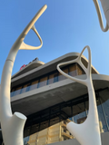 Seara Sports Systems HQ is a modern complex located in Paditmanutam, Bangkok, Thailand. The project was a turnkey development involving the demolition of the existing building and the construction of a new four-level, 2,200 sq.m facility comprising a Seara Sports Systems
