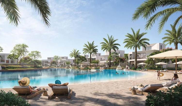 Palace Villas — Ostra presenta una colección exclusiva de villas frente al mar en el prestigioso distrito Palace de The Oasis. Este oasis costero único está diseñado para quienes valoran el lujo, la tranquilidad y la conexión con la naturaleza. Cada Palace Villas — Ostra