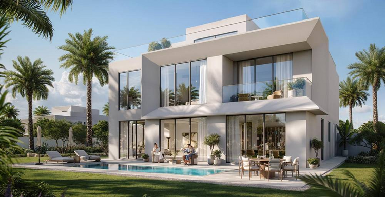Palace Villas — Ostra presenta una colección exclusiva de villas frente al mar en el prestigioso distrito Palace de The Oasis. Este oasis costero único está diseñado para quienes valoran el lujo, la tranquilidad y la conexión con la naturaleza. Cada Palace Villas — Ostra