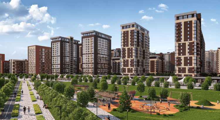The Rodnye Prostory (Native Spaces) residential complex is located in the Znamensky settlement northeast of Krasnodar, near the Vostochny Obkhod highway. This provides residents with excellent transport connectivity, allowing car owners to reach the РОДНЫЕ ПРОСТОРЫ