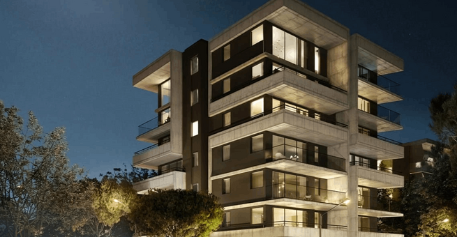Serenity — Elegancia contemporánea junto al mar en Alimos, Atenas
Ubicación y entorno
Serenity se encuentra en la parte sur de Atenas, en el exclusivo barrio costero de Alimos. A tan solo 350 metros del mar, está cerca del futuro Parque Ellinikon, Serenity