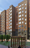 The Akan City residential complex is located next to the embankment of the Yesil River, in close proximity to a school and a polyclinic, which makes it especially convenient for family life. This comfort class project combines the advantages of a wel Akan city
